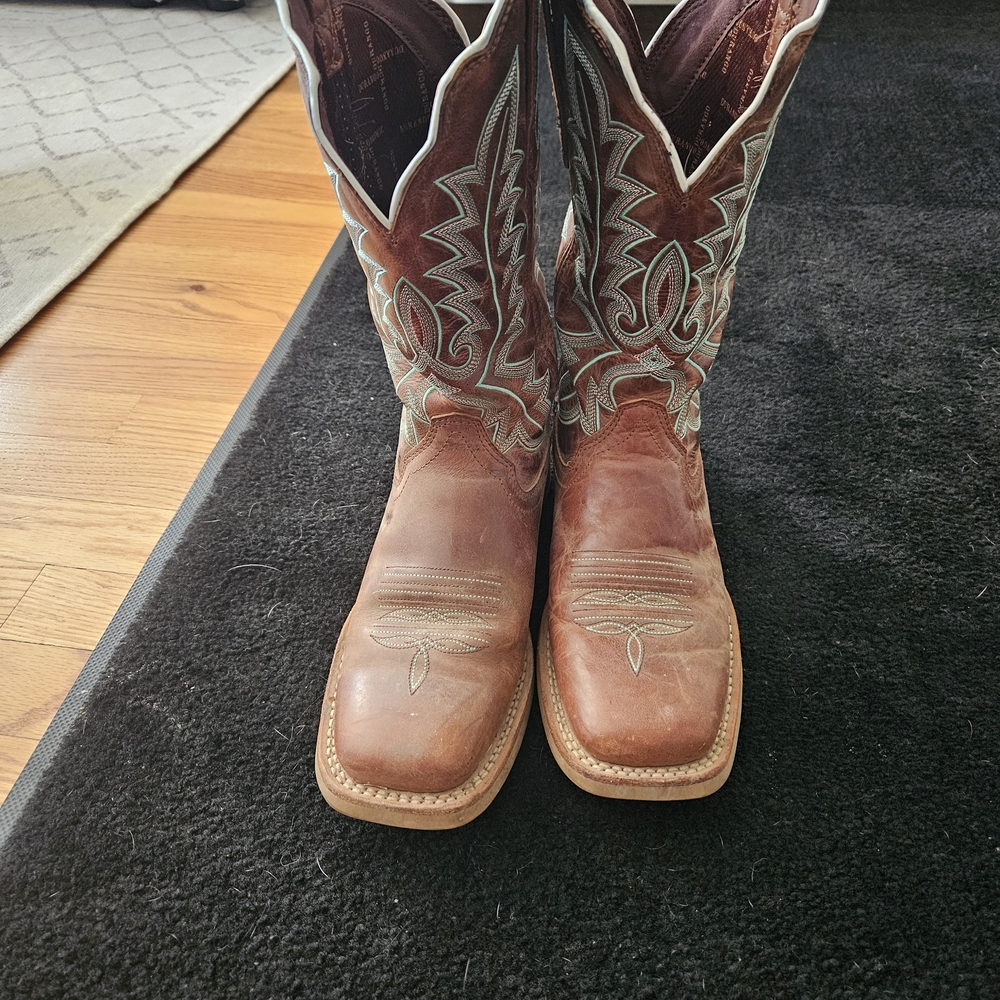 Durango Brown Leather Cowboy Boots